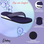 Dashny Ortho Care Extra Soft Heel Slippers for Women I Soft Heel I Comfortable & Stylish