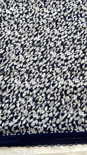 Georgette Printed Saree(With Dori Border)