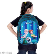 Myron 35L frozen girl printed backpack 1st/2nd/3rd/4th & 5th Class Light Weight Beautiful for Boys & Girls Waterproof School Bag