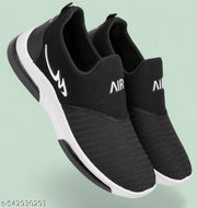 SPOTWALK-Mexico Black Running Shoes