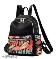 New Womens Korean Bags | Women's trending backpack | Black women's backpack | Women's travel backpack | Backpack for office | ( BLACK )