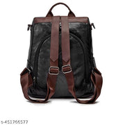 Stylish PU Leather Backpack Handbag Shoulder Bags for Women and Teens Girls | Ladies Purse | Everyday Use | Office | College | Travel | Work | Birthday Gifts for Wife | Sisters