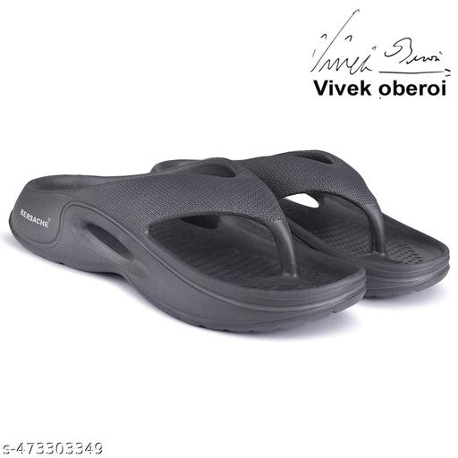Bersache  FLIP-FLOP  for Men's & Boy's-6066-Black