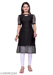 Women Fashion Organza Kurti