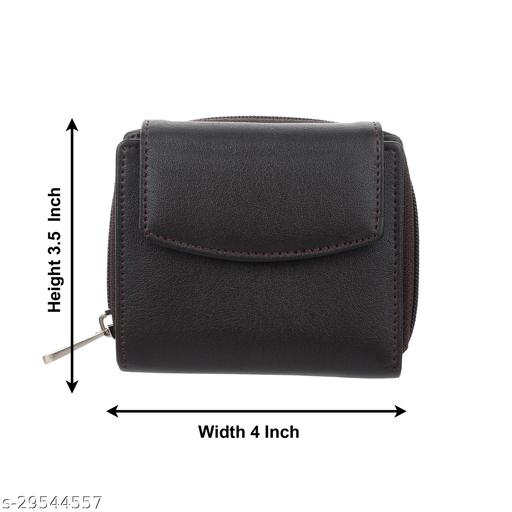 Wildauk 
Women Brown Artificial Leather Wallet  (5 Card Slots)