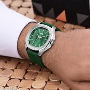 Analog Quartz Wrist Watch For Men, Celeb Choice Watch, Most selling Watch, Trending Watches, Premium Quality Watch, Men Watches, Silver Watches, Blue Dial Watch, Best Gift Pack For Men, Gari, Boys/Men Watches.