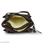 WOMEN BROWN HANDBAG