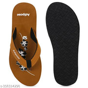 Women's Comfortable Trending Stylish Slippers And Flipflop Slippers Flip Flops Set of 2 combo