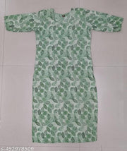 Women Ethnic Wear Women Crepe Fabric Printed Straight Kurti, Size -S, M, L, XL, XXL, 2XL, XXXL, 3XL, 4XL, 5XL ( New Arrival New Design Fashionable Kurti )