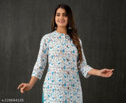 Ladies Printed Pure Cotton Kurti