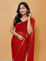 Latest Chiffon sari