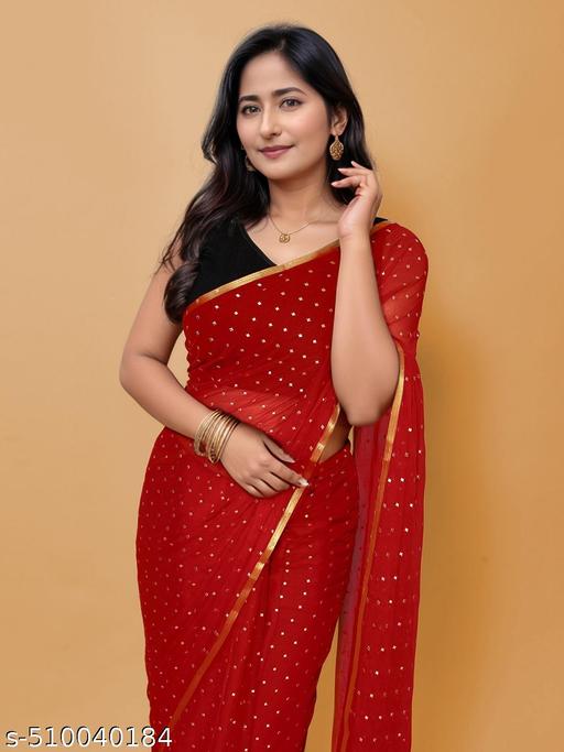 Latest Chiffon sari