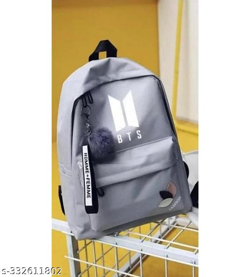WISHIPPING  BTS Waterproof Trendy Women Backpack, Wonderful Bag for Girls School College & Office