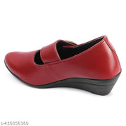 Romds Side Valcro Comfortable & Stylish Formal Light Weight Wedge Bellies for Girls and Women belly