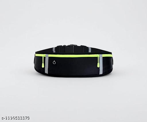 Running Belt Waist Pack Bag, Workout Gear, 3 Pockets Gym Fitness Fanny Pack for Phone, Cell Phone Holder for Running, Jogging Pocket Belt for Women & Men, Running Accessories