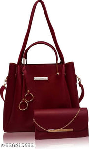 Stylish Women Handbags Set-Extra Spacious(Pack of 2)