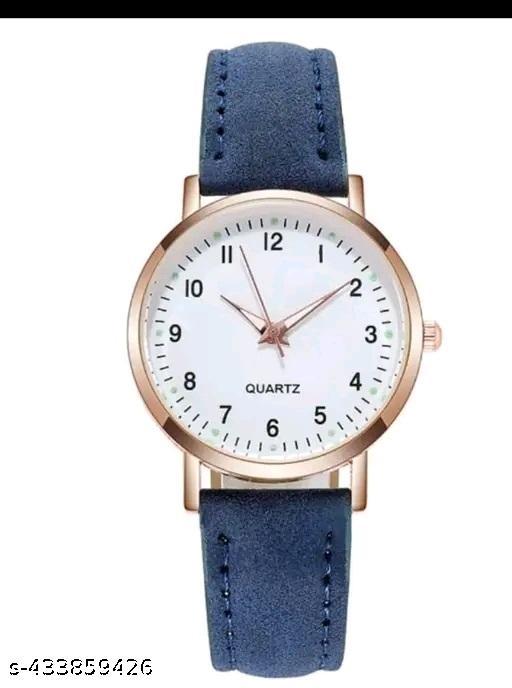 Uniqe Leather Watch For women