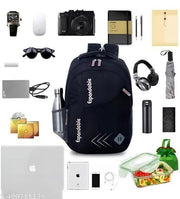 Large Stylish 35L Waterproof Laptop Backpack for Men & Women - Office, School, college, with free LED watch