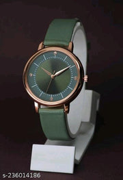 New Antique Designer LEather Strap Analog Watch for Girls and Women