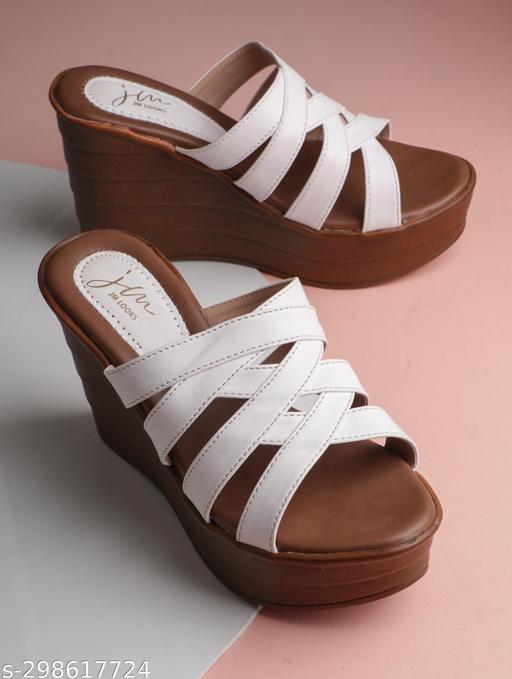 JM LOOKS Women's  Fashion Sandals|Stylish Design Heels for Girls| Heels for women| Women Footwear
