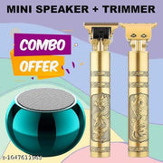 Bluetooth Speaker, Stereo Sound Surround, Long Hours Playback, Best for Mobile, Laptop/PC, Media Players with Multi Modes with Clipper - Combo