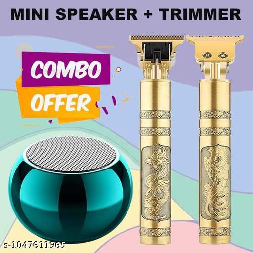 Bluetooth Speaker, Stereo Sound Surround, Long Hours Playback, Best for Mobile, Laptop/PC, Media Players with Multi Modes with Clipper - Combo