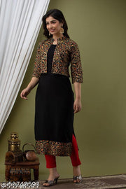 Zyla kurta with short jacket.