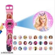Digital Unisex Child Watch (Pink Dial Pink Colored Strap)