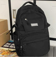Large 40 L Laptop Backpack Casual unisex Backpack school college laptop travel bag office bag  (Black)