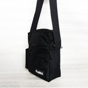 9.5 Inch Stylish Padded Mini Sling Bag for Men and Women, Small Passport Travel Bag and Small Sling Bag With Water Bottle Pocket
