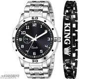 Classy Men Watches With Bracalet
