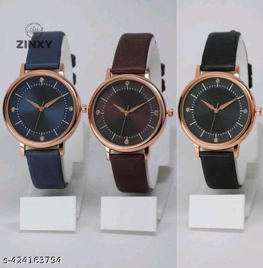 Luxury Pack of 3 Analog Watch for Women
