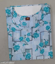 Polyster/Crepe fabric-Women Ethnic Wear Women Crepe Fabric Printed Straight Kurti, Size -S, M, L, XL, XXL, 2XL, XXXL, 3XL, 4XL, 5XL ( New Arrival New Design Fashionable Kurti )