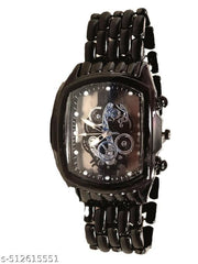 new classic vintage premium formals wedding stylish designer royal luxury gold silver mens watch