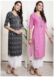 Latest 2025 Best Qaulity KURTIS(Pack of 2)