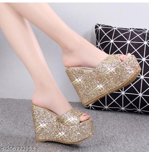 Dreamsafe store wedge  heel sandal attractive design for women & girls