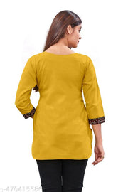 Women Short Kurti new Trendy Short Kurti For Girls
