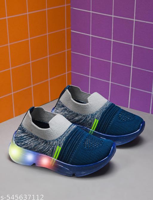 Kids Light Up Shoes, LED Soles, Hook and Loop Closure,Daily Wear Fashion Shoe,Exclusive for kids