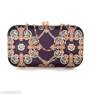 Stylish Handicraft Good Quality Printed Trendy Beautiful Clutch handbag Purse For Wedding, Party, Bridal, Casual