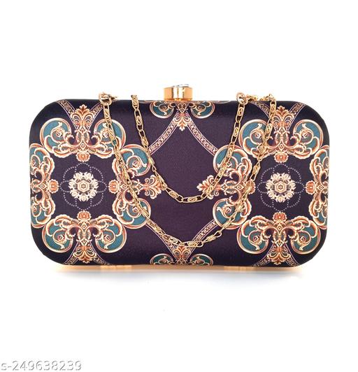 Stylish Handicraft Good Quality Printed Trendy Beautiful Clutch handbag Purse For Wedding, Party, Bridal, Casual