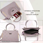New Embroidered Handbag with Extra Handles