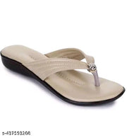 J A & SONS  Women's Stylish Casual Flat Slippers Nice Looking