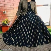new trandy gown with koti