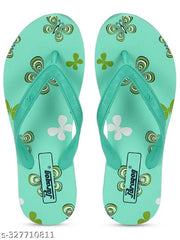 Paragon Turquoise Slippers for Women