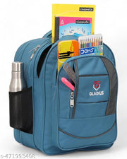 Gladius 50L stylish triple partition backpack for 4th-10th class