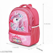 Lightweight Kids School Backpack 15L Cartoon Printed Bag for Boys & Girls | Cute Travel Backpack Bag for Children 3-5 Years Ideal for Preschool Nursery to 1st School Bag