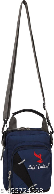 Sling Bags for Men and Women | Stylish Nylon Cross Body Travel Office Business Bags