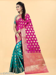 Pretty Banarasi Silk Saree