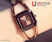 M3 trader coffee New Fashion Women Watches Personality Romantic Rose Gold Strap Watch Women's Wrist Watch Ladies Clock