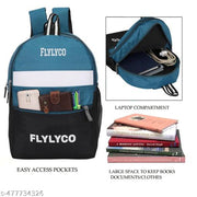 Size: M (15-30L) Flylyco Small Waterproof Laptop Bag/Backpack for Men Women Boys Girls/Office School College Teens & Students school bag